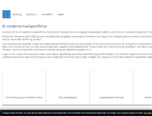 Tablet Screenshot of contrans.dk