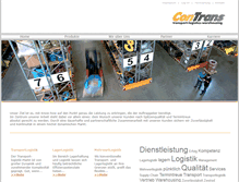 Tablet Screenshot of contrans.net
